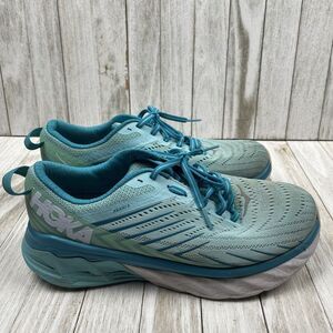 Hoka One One Arahi 4 Womens 8.5 D Blue Running Shoes Sneakers 1106474 ASCS